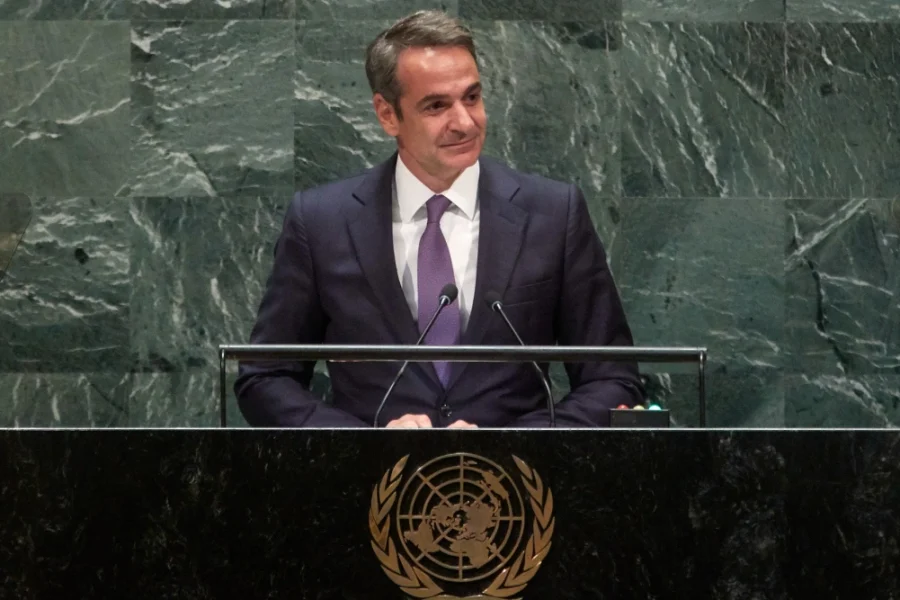 Μηνύματα Μητσοτάκη προς την Άγκυρα από τον ΟΗΕ: Διάλογος με σεβασμό στο Διεθνές Δίκαιο και αιχμές για τις απειλές πολέμου – Η παρέμβαση για Κυπριακό και AI