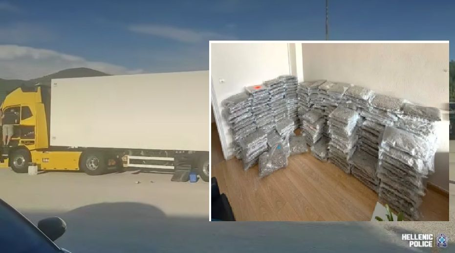 Μετέφερε με τη νταλίκα skunk αξίας 1,2 εκατ. ευρώ – Χειροπέδες στον 36χρονο “εισαγωγέα”