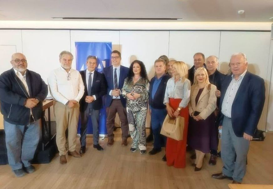 Στο επίκεντρο τα μεγάλα έργα της Κρήτης στη συνάντηση της ΔΕΕΠ Ηρακλείου με τον Υφυπουργού παρά τω Πρωθυπουργώ Θ. Κοντογεώργη
