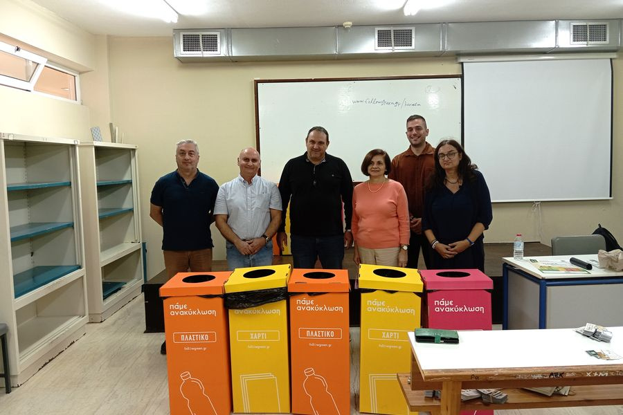 Δυναμικό ξεκίνημα για την 5η χρονιά της δράσης «Πάμε Ανακύκλωση» από το Δήμο Ηρακλείου