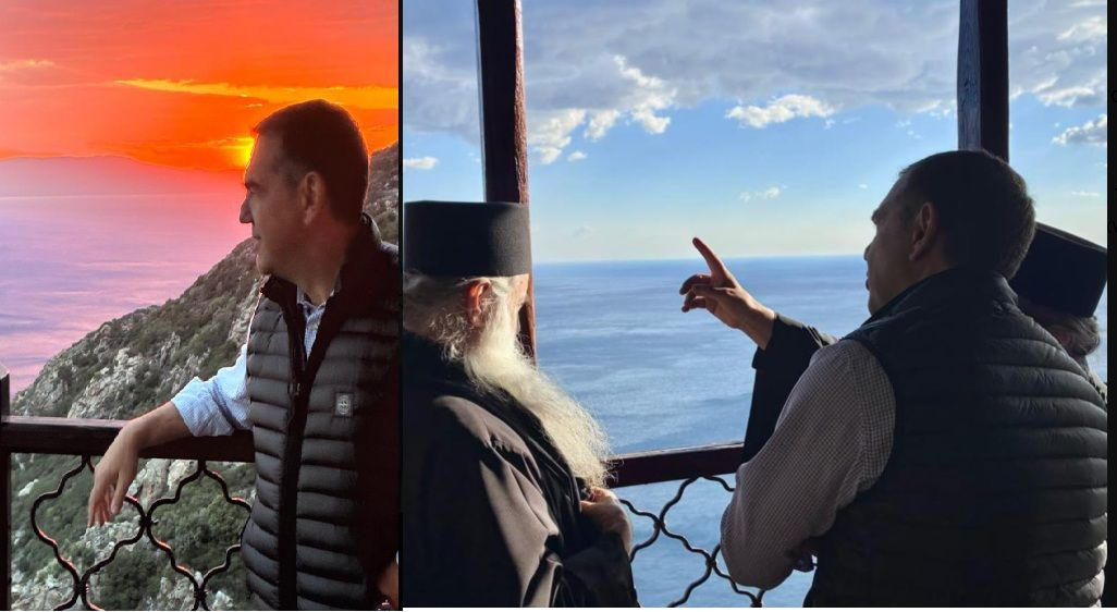 “Θεϊκές ατάκες” για την επίσκεψη Τσίπρα στο Άγιον Όρος: Από τον “άτιμο άθεο” του Άδωνι μέχρι τον “θεομπαίχτη” της Ζωής