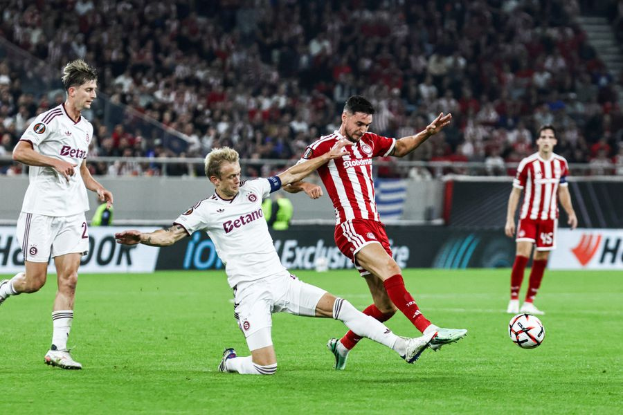 “Τρία στα τρία” για τον Ολυμπιακό στο Europa League