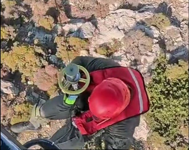 Ολοκληρώθηκε η επιχείρηση μεταφοράς έξι μαθητών από τον Όλυμπο στο νοσοκομείο Κατερίνης