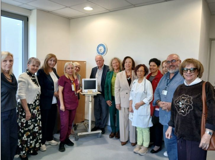 Βενιζέλειο: Νέα δωρεά ιατρικού εξοπλισμού από την οικογένεια Μαρκοδημητράκη μέσω του Δικτύου Παρέμβασης Γυναικών Κρήτης