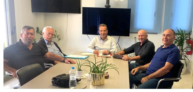 Ν. Αντωνακάκης : Σε θετικό κλίμα η συνάντηση για την αξιοποίηση του λιμενίσκου στις Γούρνες.