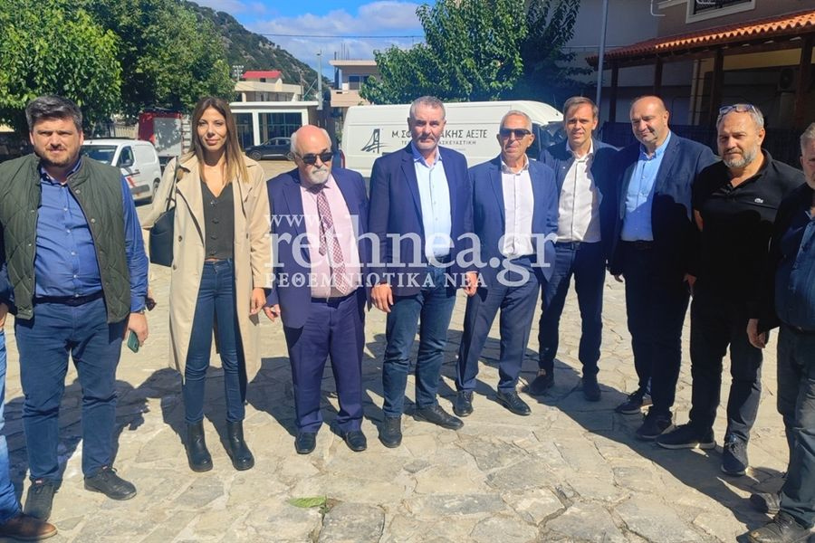 Στον Μυλοπόταμο κλιμάκιο του ΠΑΣΟΚ για τις πληγές της κακοκαιρίας