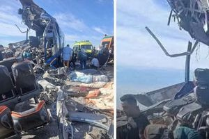 Αίγυπτος: Δεκατρείς νεκροί και 34 τραυματίες σε τροχαίο δυστύχημα ανάμεσα σε τουριστικό λεωφορείο και φορτηγό