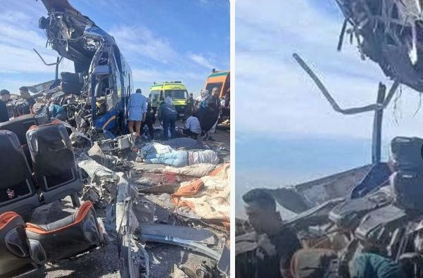 Αίγυπτος: Δεκατρείς νεκροί και 34 τραυματίες σε τροχαίο δυστύχημα ανάμεσα σε τουριστικό λεωφορείο και φορτηγό
