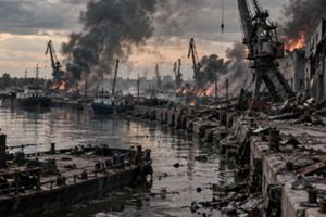 Ουκρανία: Η Ρωσία έπληξε το λιμάνι Βίλκοβο