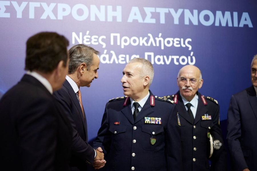 Κυριάκος Μητσοτάκης: Ευχές στην ηγεσία της ΕΛΑΣ για την ημέρα της Αστυνομίας