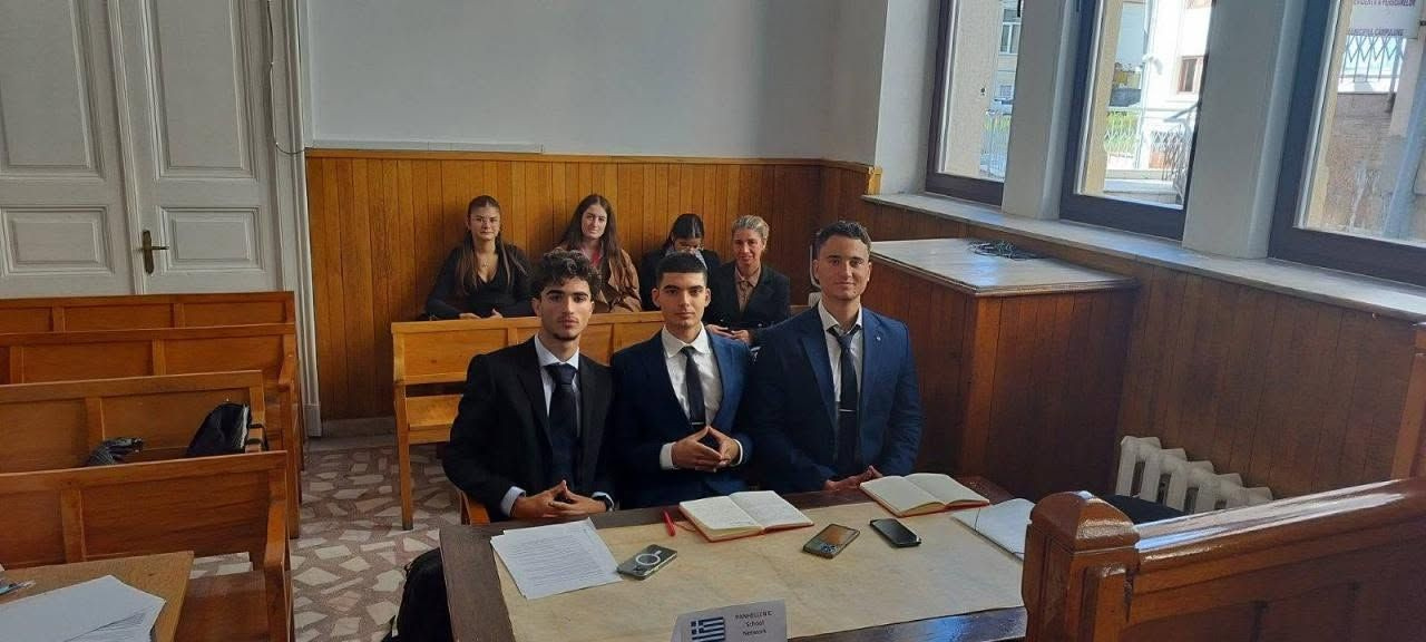 Διεθνής διάκριση για το ΓΕΛ Περάματος Μυλοποτάμου σε διαγωνισμό εικονικής δίκης