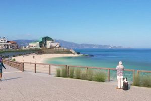 “Να συνδεθεί η συνοικία της Αγίας Τριάδας με την υπό διαμόρφωση παραλία στον κόλπο του Δερματά”