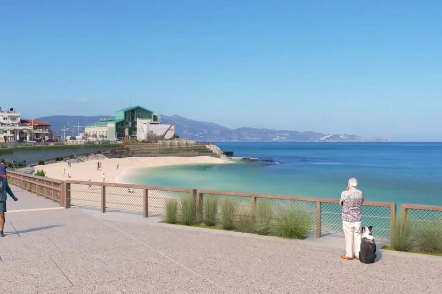 “Να συνδεθεί η συνοικία της Αγίας Τριάδας με την υπό διαμόρφωση παραλία στον κόλπο του Δερματά”