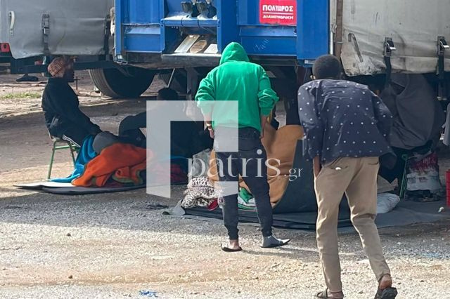 Δραματική η κατάσταση στην Ιεράπετρα: Χωρίς στέγη, ακόμη και κάτω από απορριμματοφόρα οι μετανάστες (pics)