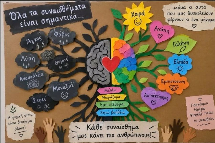 Μηνύματα ενσυναίσθησης και συμπερίληψης από τους μαθητές του Γυμνασίου Γέργερης