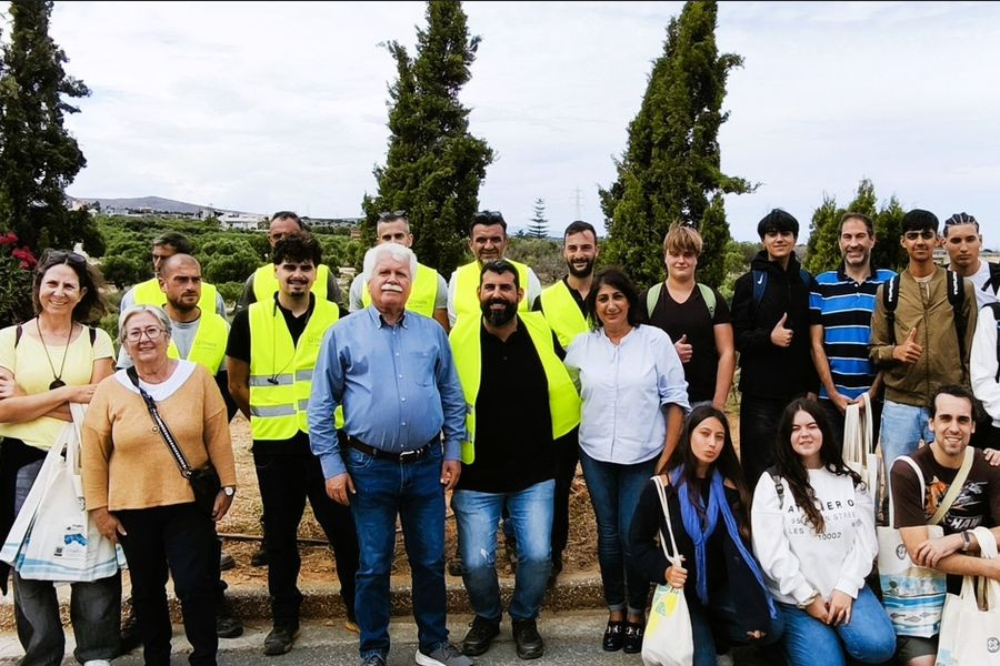 Μαθητές από τη Βαρκελώνη στο Δήμο Χερσονήσου μέσω προγράμματος για το περιβάλλον και το νερό