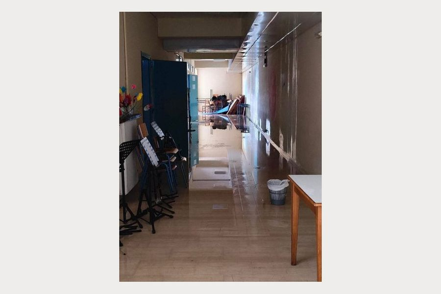 Πλημμύρισαν το Μουσικό, διέρρηξαν το 7ο Γυμνάσιο