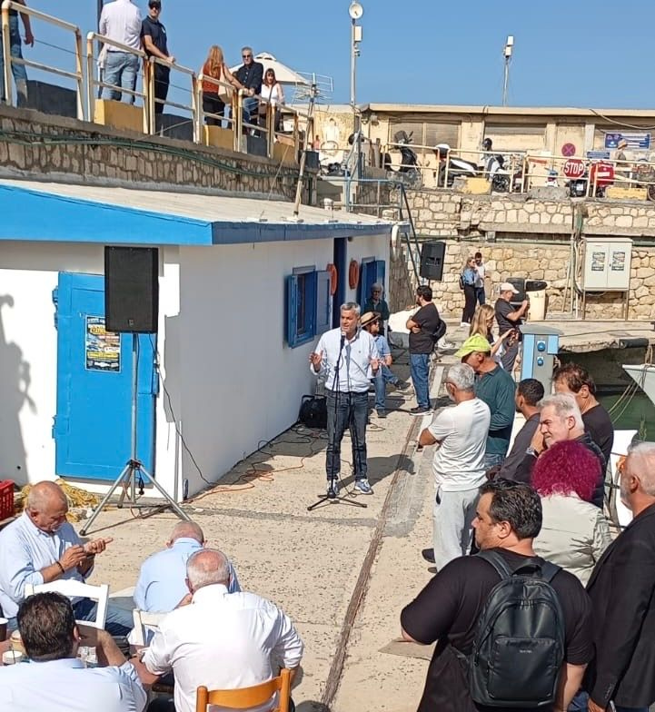 Στο πλευρό των ερασιτεχνών αλιέων ο Χάρης Μαμουλάκης