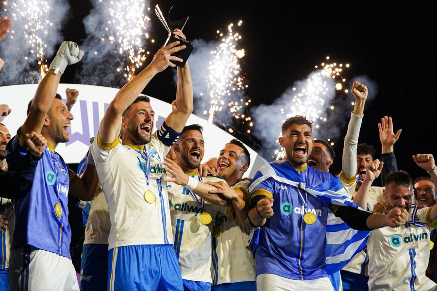 Η Ελλάδα πέτυχε το θριαμβευτικό repeat στο Socca Aegean Cup με «ήρωα» τον Γιαννόπουλο