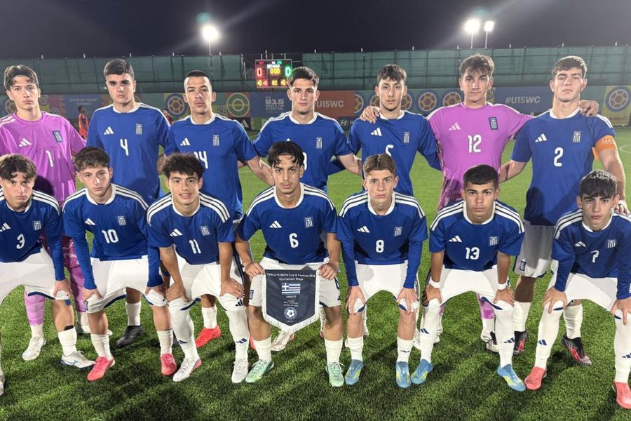 Τρίτη θέση για την εκπληκτική Εθνική στο FIFA U-15 World Cup