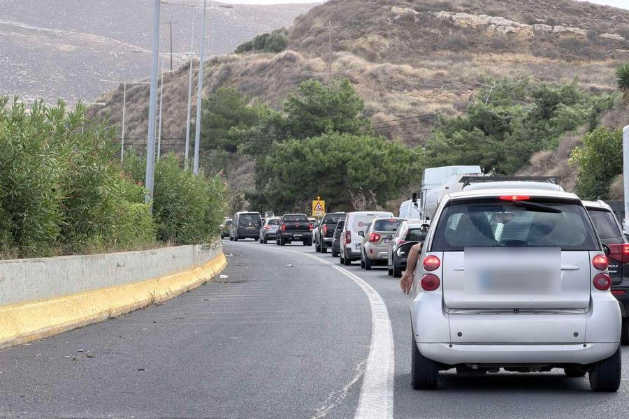 Κυκλοφοριακές ρυθμίσεις στον ΒΟΑΚ: Έργα στον κόμβο Σούδας έως τις 16 Οκτωβρίου