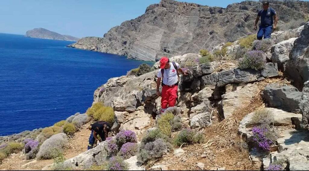 Γερμανός τουρίστας έπεσε σε γκρεμό στα Σφακιά