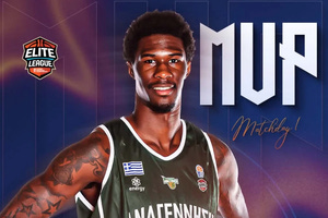 Elite League: MVP της πρεμιέρας ο Μπράντλεϊ της Αναγέννησης