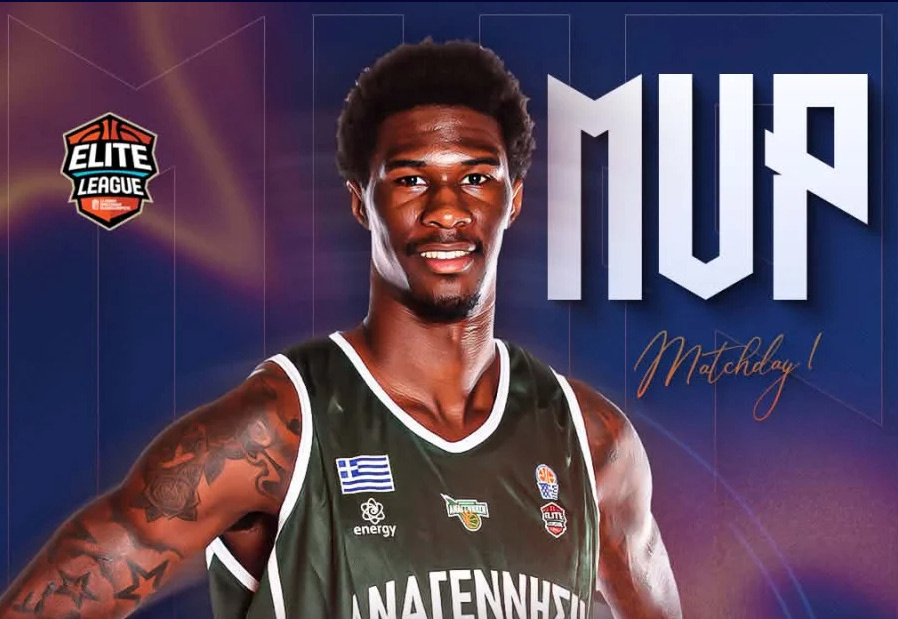 Elite League: MVP της πρεμιέρας ο Μπράντλεϊ της Αναγέννησης
