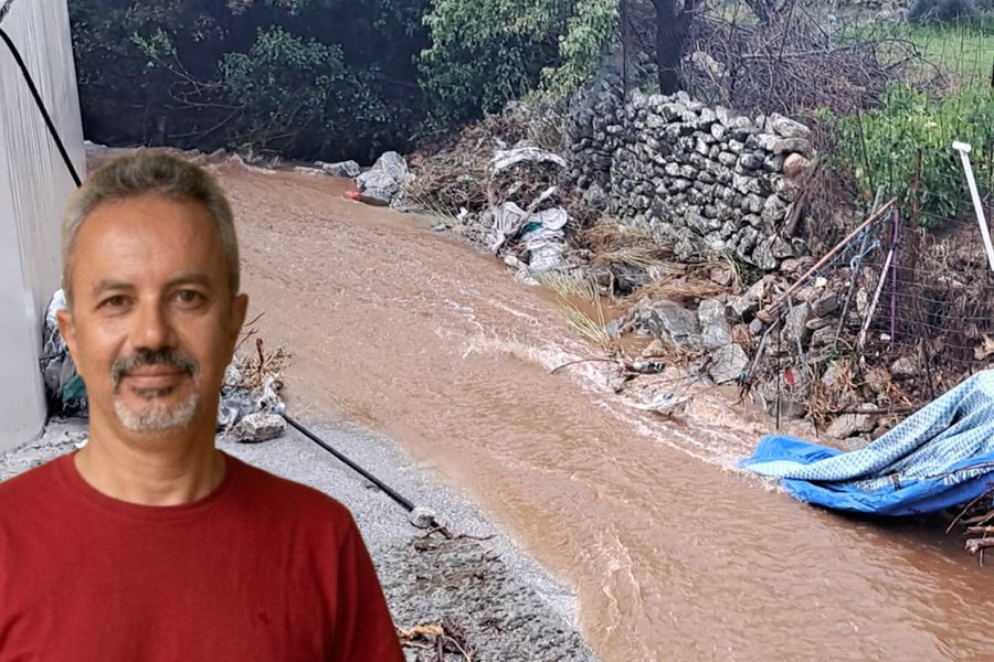 Κατακλυσμός… υδάτων στον Μυλοπόταμο – Έπεσε νερό ενός υδρολογικού έτους, εξηγεί ο Χαράλαμπος Φασουλάς