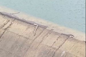 Για πρώτη φορά υπερχείλισε το Φράγμα Ποταμών