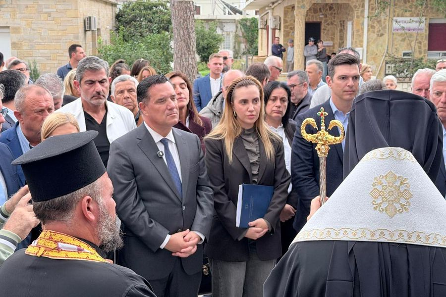 Στην Κίσσαμο ο Άδωνις Γεωργιάδης – Εγκαινίασε το ανακαινισμένο Κέντρο Υγείας