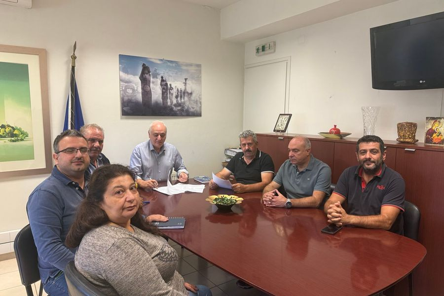 Δήμος Βιάννου: Υπογράφηκε η σύμβαση για την αξιοποίηση της νέας γεώτρησης στον Τίμιο Σταυρό, στην περιοχή του Κερατόκαμπου