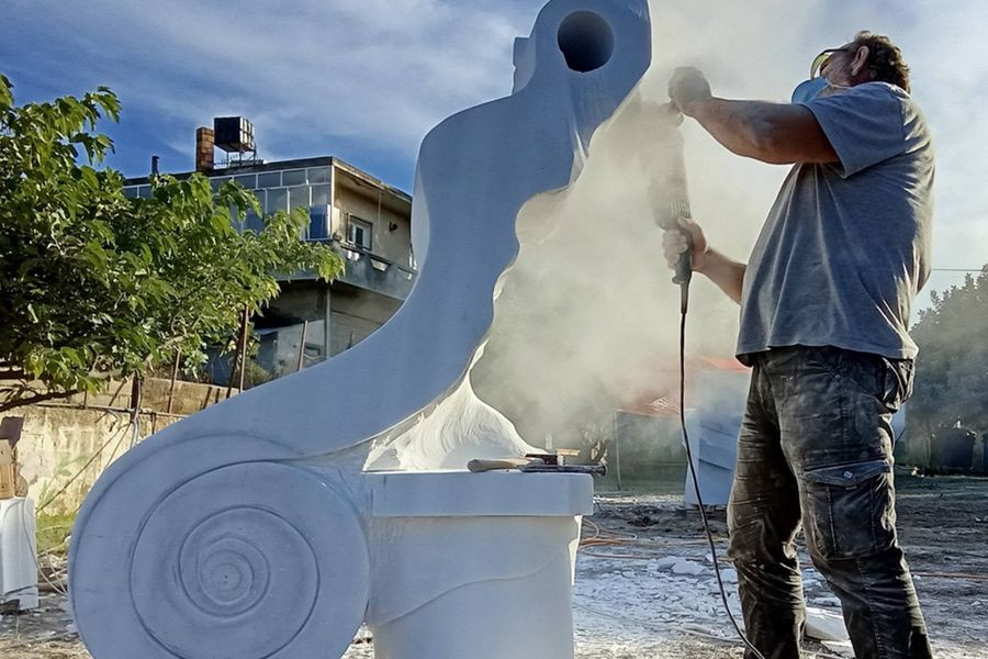 Τελετή λήξης για το 11ο Διεθνές Συμπόσιο Γλυπτικής