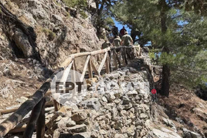 Χανιά: «Λήξη συναγερμού» για τους 8 εγκλωβισμένους στο φαράγγι