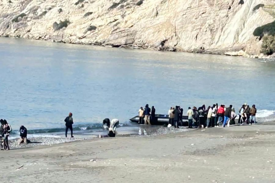 Νέα άφιξη 40 μεταναστών στην Ψαρή Φοράδα