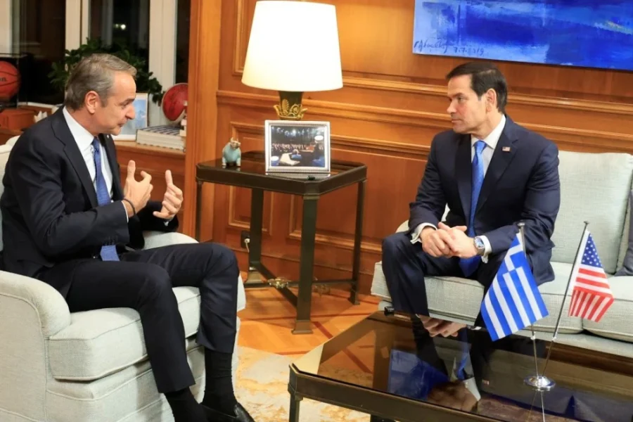 Μητσοτάκης – Ρούμπιο: «Στο υψηλότερο επίπεδο όλων των εποχών οι σχέσεις Ελλάδας και ΗΠΑ»