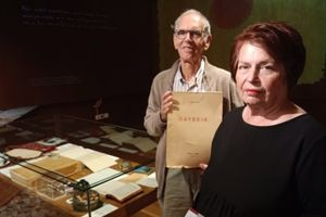 Δωρεά ενός βιβλίου με ξεχωριστή ιστορία στο Μουσείο Καζαντζάκη