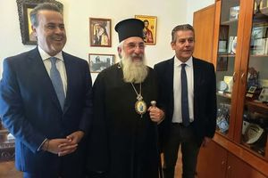 Σημαντικές επαφές είχε στο Ηράκλειο ο υπουργός Περιβάλλοντος και Ενέργειας, Σταύρος Παπασταύρου