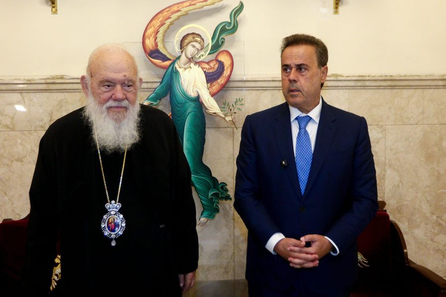 Συγχαρητήρια Παπασταύρου στον Αρχιεπίσκοπο Κρήτης