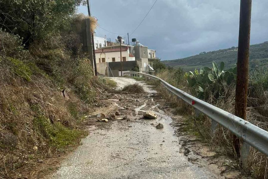 Στις πληγείσες περιοχές από την κακοκαιρία ο Φραγκίσκος Παρασύρης