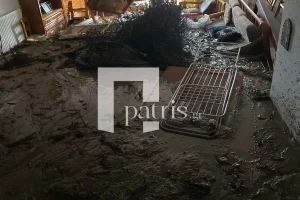 Η κακοκαιρία σάρωσε περιουσίες στον Προφήτη Ηλία – Με τρακτέρ οι κάτοικοι δίνουν μάχη με τα νερά και τις λάσπες (pics & vid)