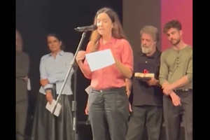 Η Ηρακλειώτισσα ηθοποιός Θεανώ Μεταξά αρνήθηκε το βραβείο στις Νύχτες Πρεμιέρας
