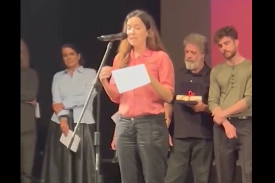 Η Ηρακλειώτισσα ηθοποιός Θεανώ Μεταξά αρνήθηκε το βραβείο στις Νύχτες Πρεμιέρας