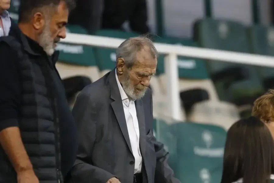 Η τελευταία φορά που ο Γιώργος Βαρδινογιάννης βρέθηκε στις εξέδρες για τον Παναθηναϊκό