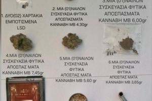 Χανιά: Σύλληψη 22χρονου στη Σούδα με LSD και κάνναβη