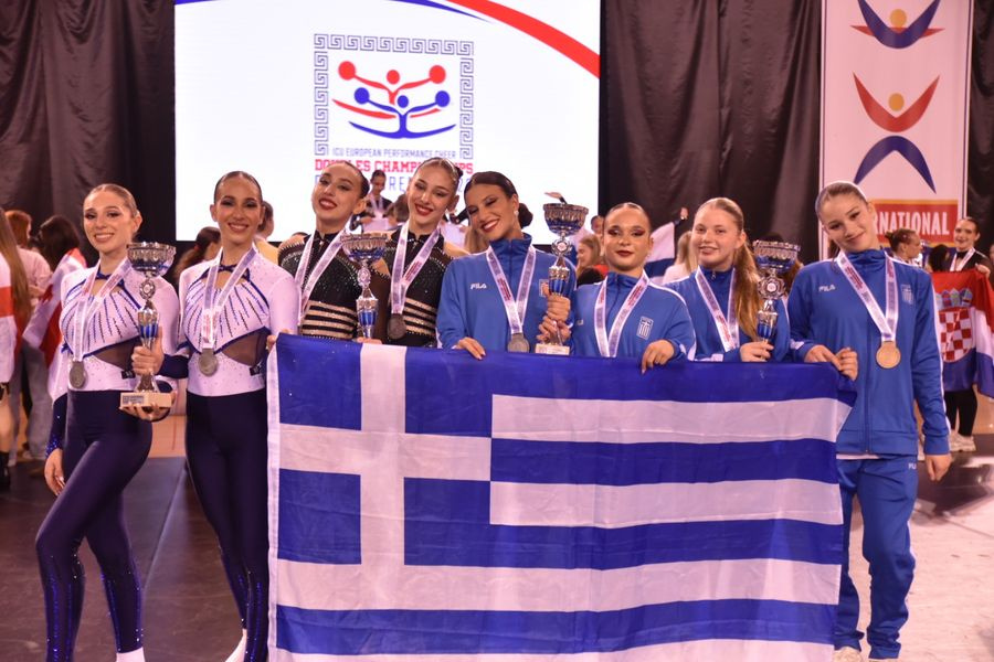 Πρωταθλήτρια Ευρώπης στο Cheerleading η Ελλάδα