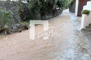 Κακοκαιρία στον Μυλοπόταμο: Διακοπή πρόσβασης από τα Ζωνιανά προς τα Λιβάδια λόγω ζημιάς στη γέφυρα