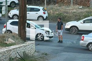 Ηράκλειο: Μία γυναίκα τραυματίας μετά από τροχαίο στον Εσταυρωμένο
